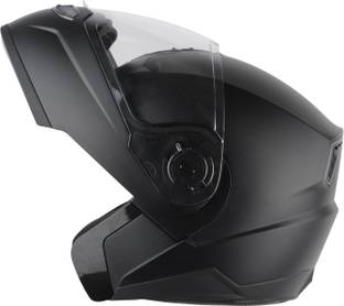 Steelbird Air SBA-7 FLIP-UP PAINTED MATT BLACK 600 MM SIZE (L) Motorsports Helmet