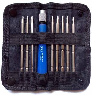 ULTRABYTES 8 in 1 Tool Kit Set Peng FA Micro Precision Reversible Screwdriver Repair Tool Kit set. (7339 A) Precision Screwdriver Set