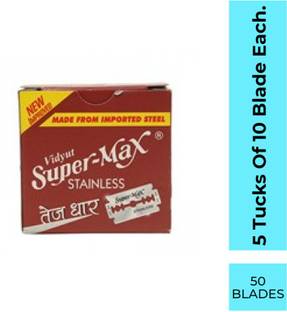 Super Max Double Edge Stainless Steel Saloon Blade