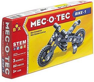 SR Toys MEC-O-TEC Bike Creative Constructive Toy for Kids (Bike-1) (3+ Years)