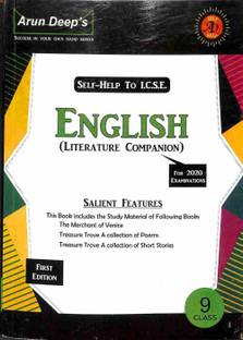 Self Help to ICSE English Literature Companion Class-9