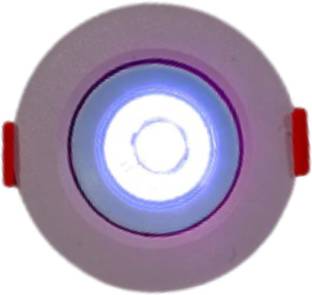 D'Mak D’Mak™ LED Ceiling COB Spot Light - 3 Watt - Round - Blue Color Light Recessed Ceiling Lamp
