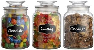 AshandRoh Glass Grocery Container  - 1500 ml