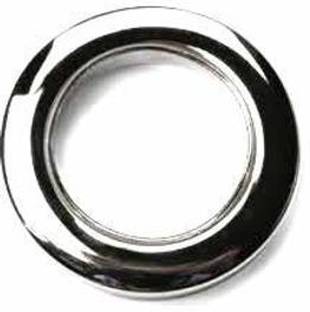 Loom Creations Silver Curtain Rings Metal