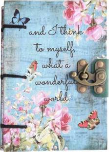 CRAFT CLUB Wonderfull Print Special Binding A5 Diary Un-Ruled 200 Pages