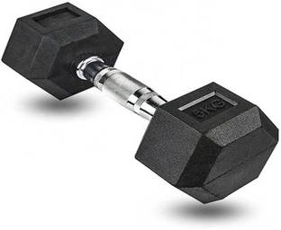 Scorpion Hexa Dumbbell Single 5 KG Hexagon Hex Dumble for Home Workout Fixed Weight Dumbbell