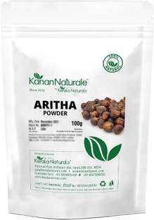 Kerala Naturals Aritha Powder (Reetha / Soapnut Powder) 200gm - Natural Shampoo for Shiny & Silky hair