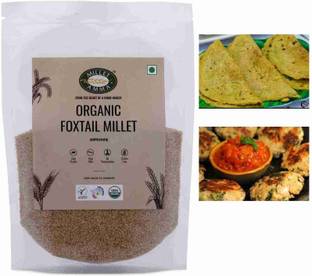 MILLET AMMA Unpolished Organic Foxtail Millet Grains, Unpolished 1 kg