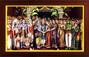Zig Zag Srinivasa Kalyanam Religious Frame