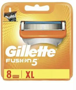 Gillette ( Emported ) Fusion 5 Blades 8XL for Men Replacement 8 Pieces