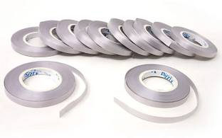 AMFIN Curling Ribbons for Balloons, Silver Ribbons for Decoration - Silver (Pack 12)