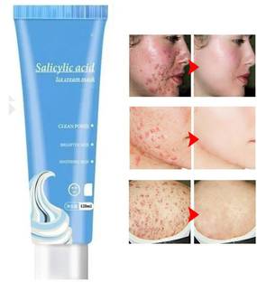 MYEONG Best Natural Salicylic Acid Ice Cream Mask Pack, Face Gel