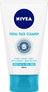 NIVEA Total Face Clean Up Face Wash