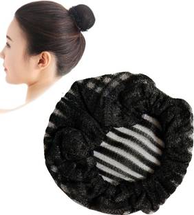 Shihen Black Elastic Mesh Snood Hair Net Invisible Bun Cover for Women Girls Juda Net Hair Accessories Set of 3 Hair Accessory Set