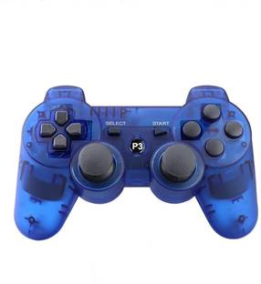Porro Fino DualShock Wireless Controller for PlayStation 3 | Professional PS3 Wireless Gamepad for PlayStation 3/ PS3 Slim / PS3 Super Slim/PS3 Fat ( Only Ps3 Compitible , charging cable not included )  Motion Controller