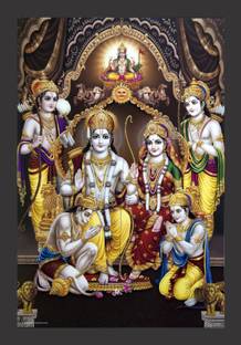 IVOKE RAM DARBAR PAINTING Digital Reprint 18 inch x 12 inch Painting