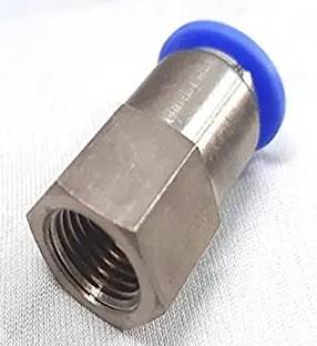 wckart Pneumatic Push To Connect 8MM air fitting G-1/4 BSP OD NPT Female staright union connector (2-pcs) 1-Way Reducer Pipe Joint 1-Way Reducer Pipe Joint