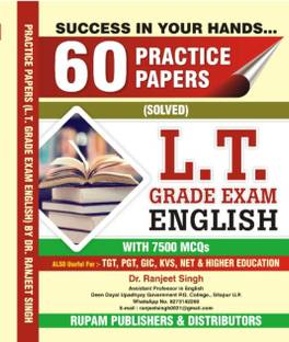 Practice Papers For L. T. Grade Exam (English)