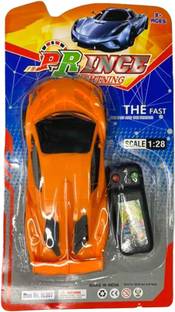 Funkey Remote control car with wire connected toys High speed car scale 1:28 rc car
