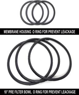 bioway 10'' BOWL O RING BLACK 3PCS WITH RO MEMBRANE HOUSING O RING BLACK 3PCS SUITABLE WITH MOST OF PRE FILTER BOWL HOUSING FOR PREVENT LEACKAGE Single Sided Socket Wrench