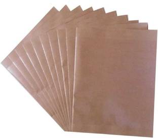 imtion ( Pack of 10 Pcs ) Brown colour copy notebook cover a4 Size Cover
