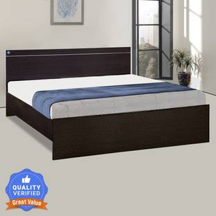Delite Kom Jazz Queen Bed Engineered Wood Queen Bed