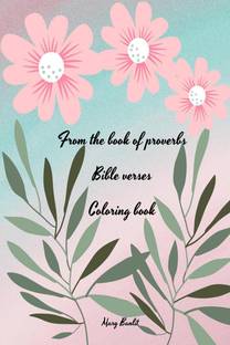 From the book of proverbs Bible verses Coloring book