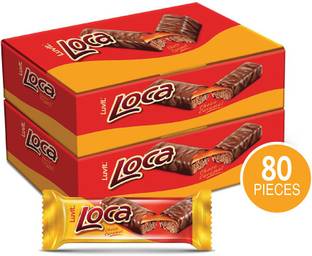 LuvIt Loca Chocolate Caramel With Nougat Bars