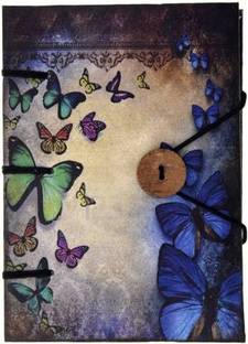 CRAFT CLUB Multibutterfly Print Special Binding A5 Diary Un-Ruled 144 Pages