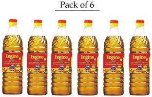 Engine Kachi Ghan Combo Of 6 Pcs Mustard Oil Plastic Bottle