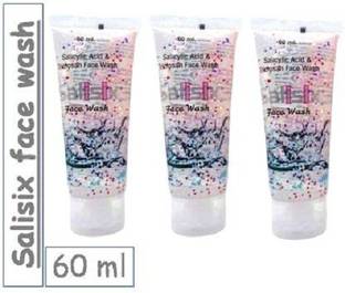 salisix Salicylic Acid. Fairness  (Pack Of 3) Face Wash