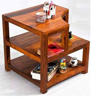 Jh Decore Solid Sheesham Wood Bedside Table For Living Room / Bedroom / Hotel. Solid Wood Bedside Table