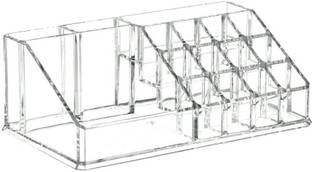 Divinext 16 Grid Arcylic Lipstick Organiser(8.6" x 5.0" x 3.2") Makeup & Jewellary Vanity Box