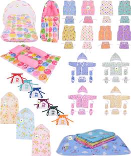 Toddylon New Born Baby Care Clothing And Essential Gift Set Combo