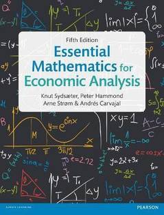 Essential Mathematics for Economic Analysis