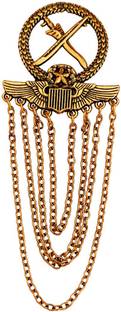 Sullery Sword Glorious Traditional Multi Chain Dual Purpose Sweater Hanging Brooch Brooch