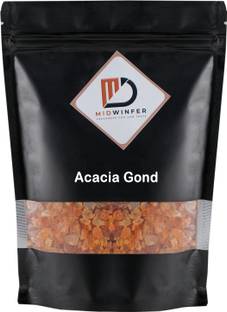 Midwinfer Wild Acacia Edible Gum, Babool Gond for Ladoo, Kikar, Dink,Gum Arabic Natural Chewing Gum