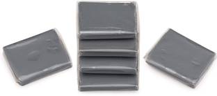 IKIS Kneaded Rubber Erasers, Gray, 6 Pack - Blend, Shade, Smooth, Correct, and Brighten Your Sketches and Drawings Non-Toxic Eraser