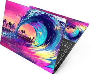 Anweshas Premium Vinyl HD Printed Easy to Install Full Panel Laptop Skin/Sticker/Decal for all Size La...