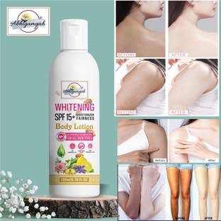 ABHIGAMYAH Whitening SPF 15+ Fairness Body Lotion (200 ml)