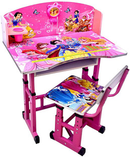 barbie study table with chair