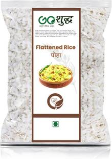 Goshudh Premium Quality Poha (Flattened Rice)-1Kg (Pack Of 1) Poha