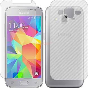 MOBART Front and Back Tempered Glass for SAMSUNG G360H GALAXY CORE PRIME (Front Matte Finish & Back 3d...