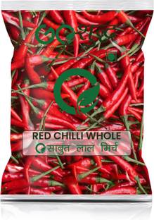Goshudh Premium Quality Lal Mirch Sabut (Red Pepper)-100gm (Pack Of 1)