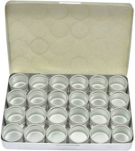 Luxuro Boxes Aluminium Retangular 18 Mm X 54 Pcs Storage Box