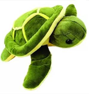 tanoshee Stuffed Soft Cute & Attractive Small Turtle for Kids - (Green)  - 30 cm