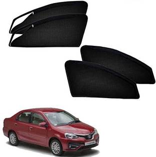 RAKRISH Rear Window, Side Window Sun Shade For Toyota Etios