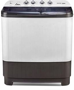 Voltas Beko by A Tata Product 8 kg Semi Automatic Top Load Washing Machine Grey, White