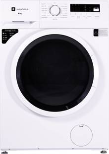 realme TechLife 8 kg Garment Sterilization Fully Automatic Front Load Washing Machine with In-built Heater White