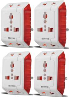 KAVANA 3Pin Modular-1Pc Universal Multiplug, Socket Connector, Worldwide Adaptor